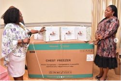 Donation of Four Digital Baby Scales And a Large Deep Freezer to Seven Primary Healthcare Centers in Eti-Osa LCD Area, Lagos State